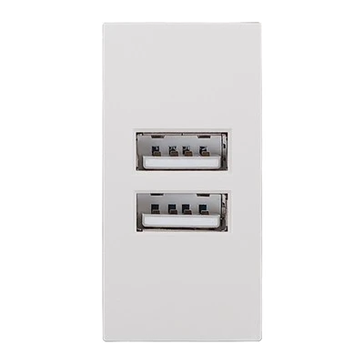 डुअल USB A 12W चार्जर